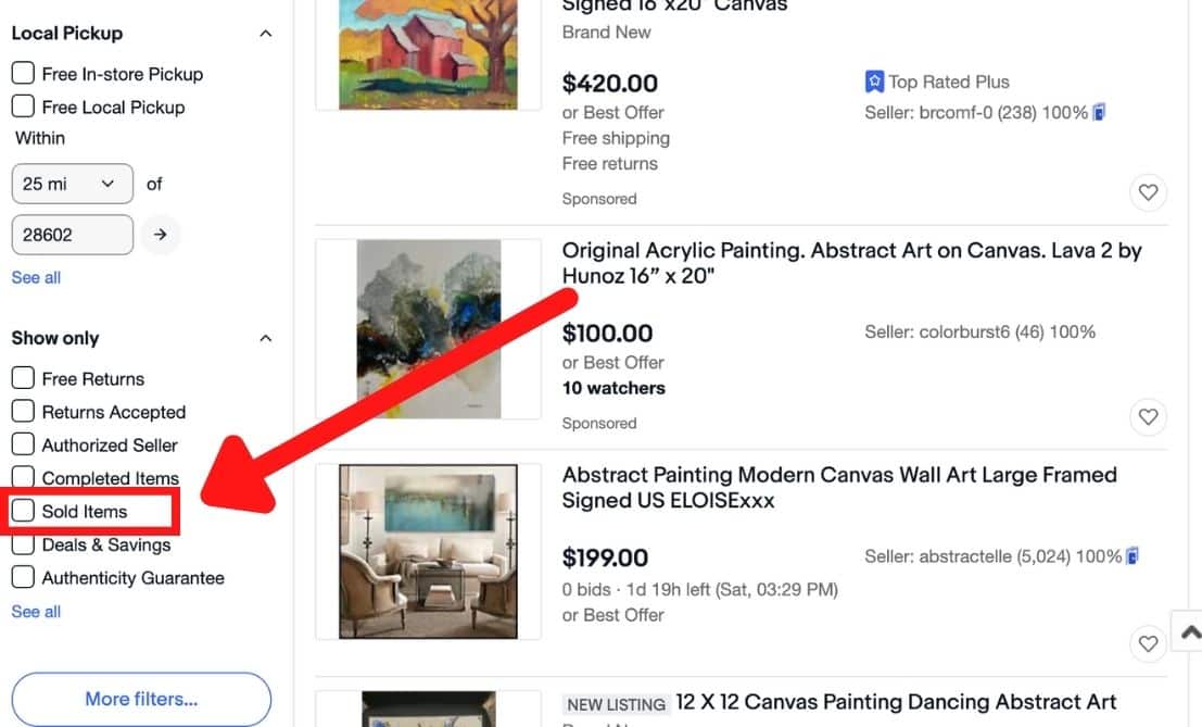 sold-listing-ebay
