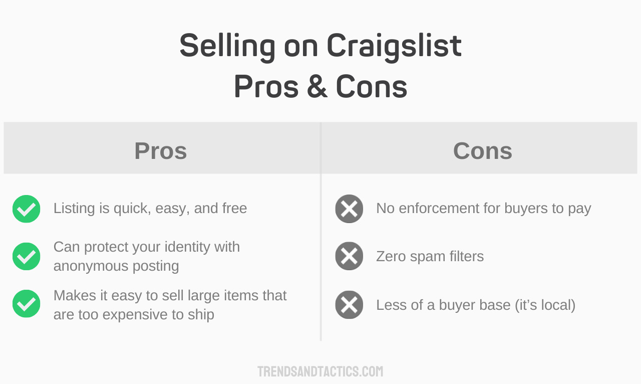 selling-on-craigslist-pros-and-cons