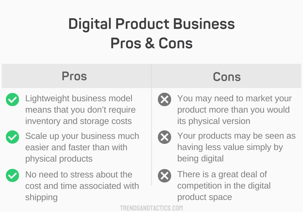 digital-product-business-pros-and-cons