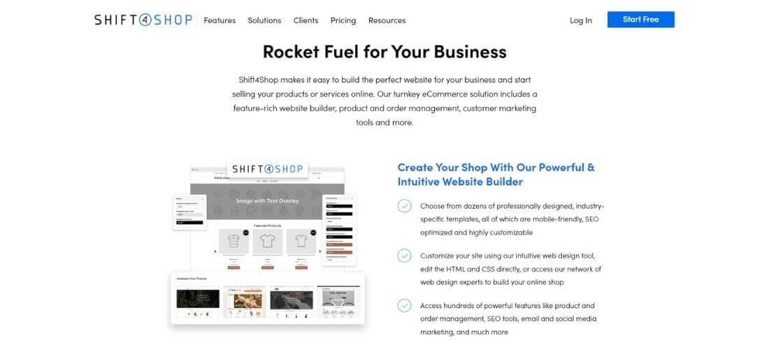 shift4shop-homepage