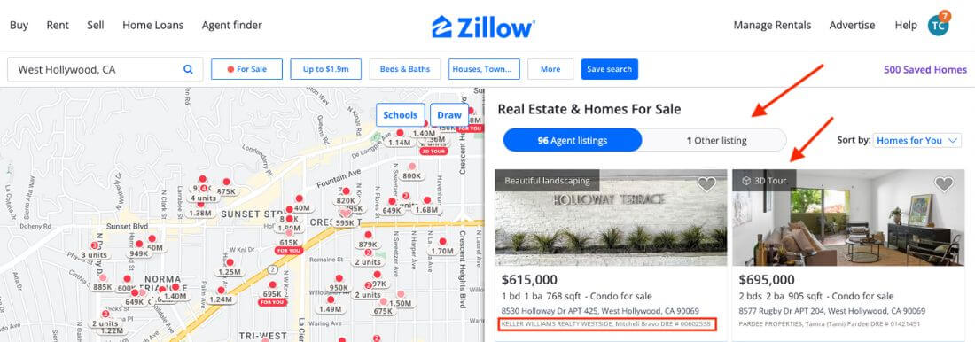 zillow-search-map