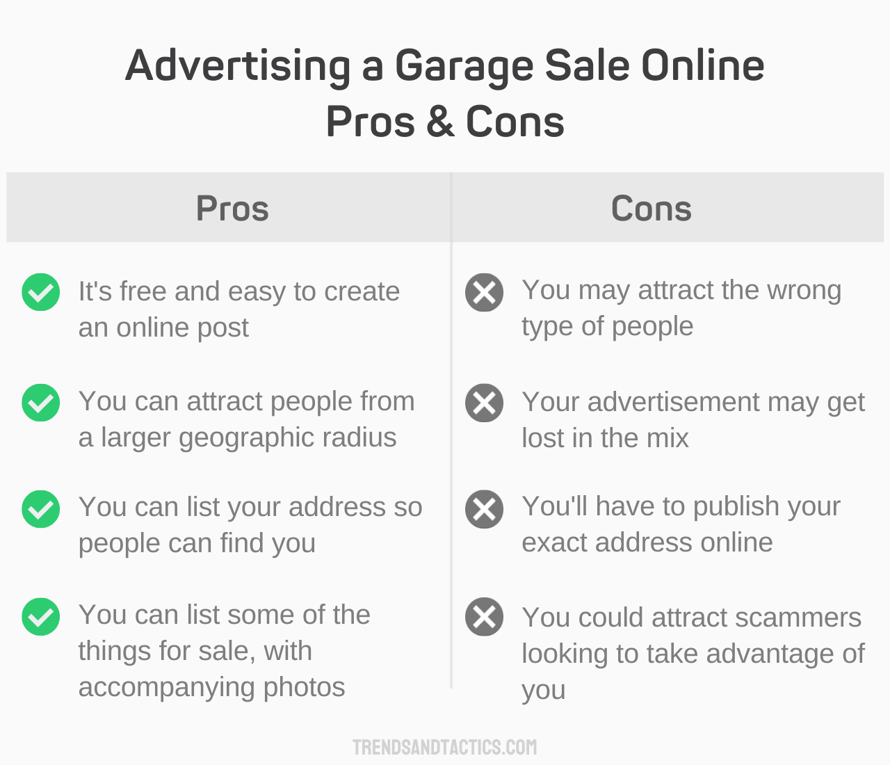 advertising-a-garage-sale-online-pros-and-cons