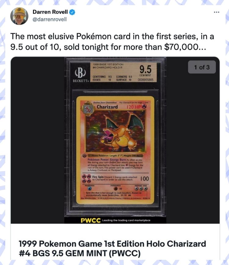 tips selling pokemon cards on ebay