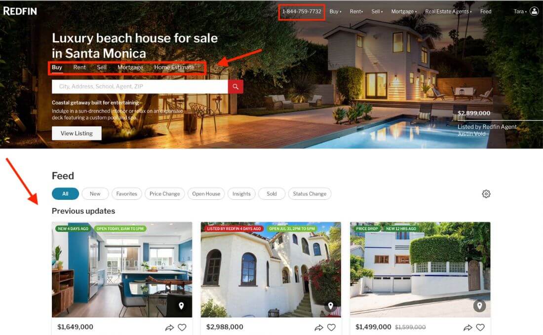 redfin-home-page