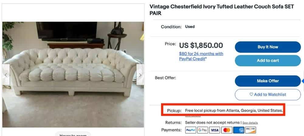sell-furniture-locally-ebay
