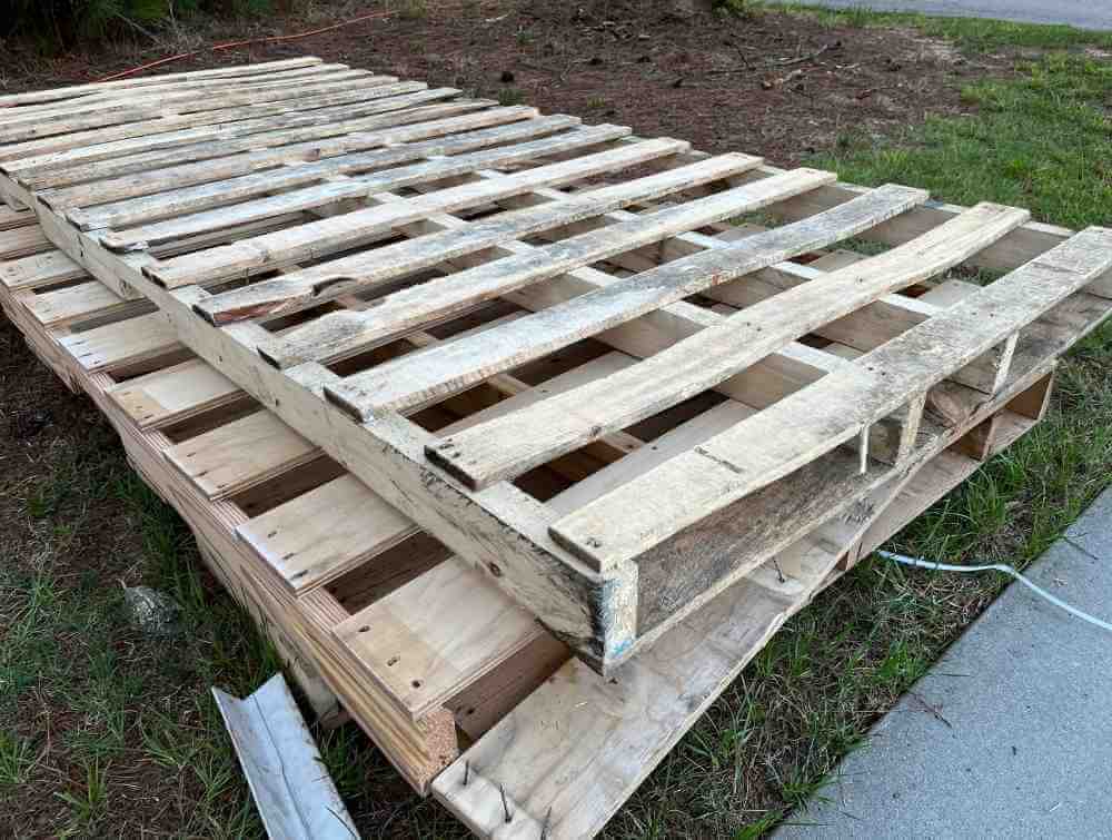 pallets-outside