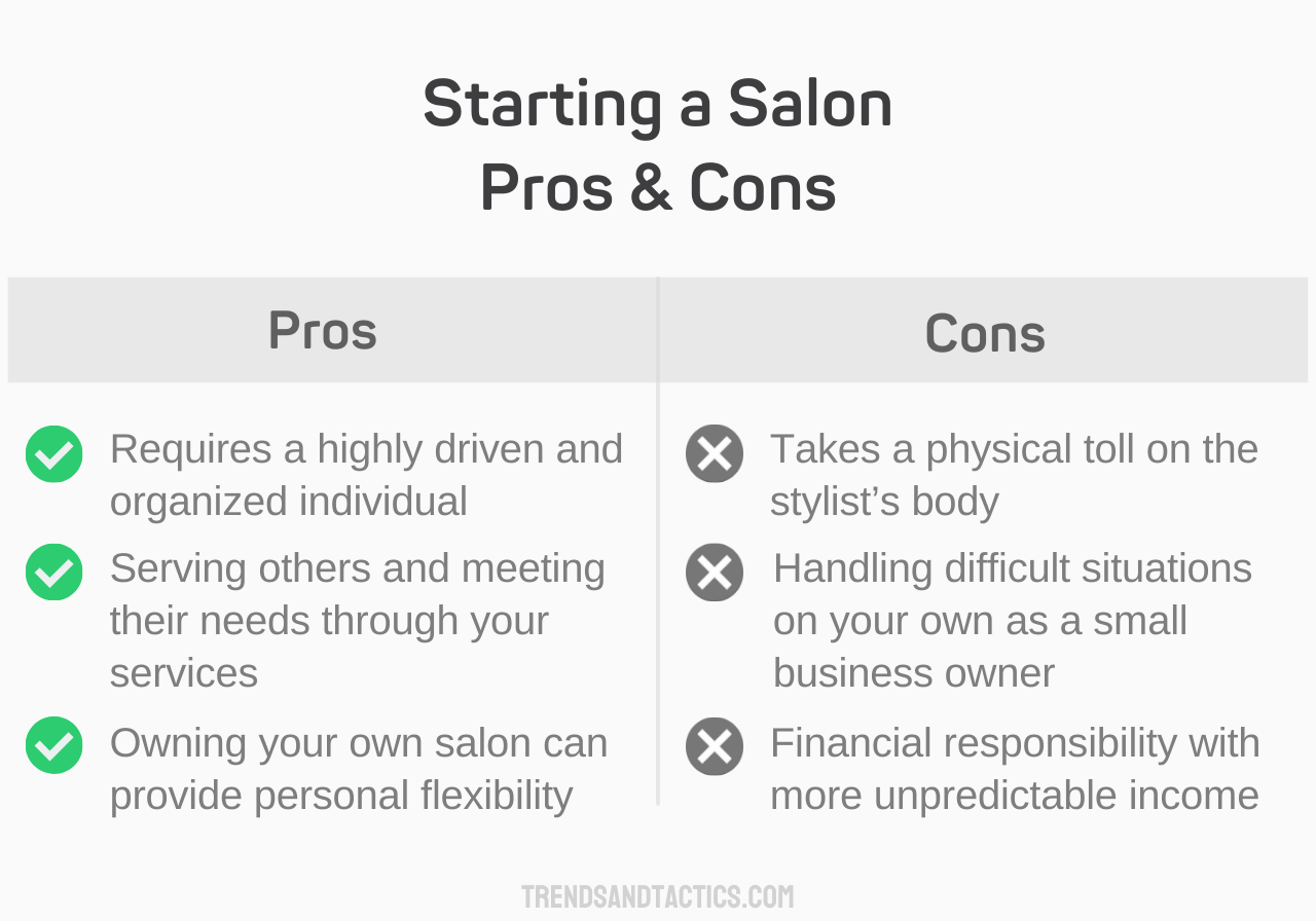 starting-a-salon-pros-and-cons