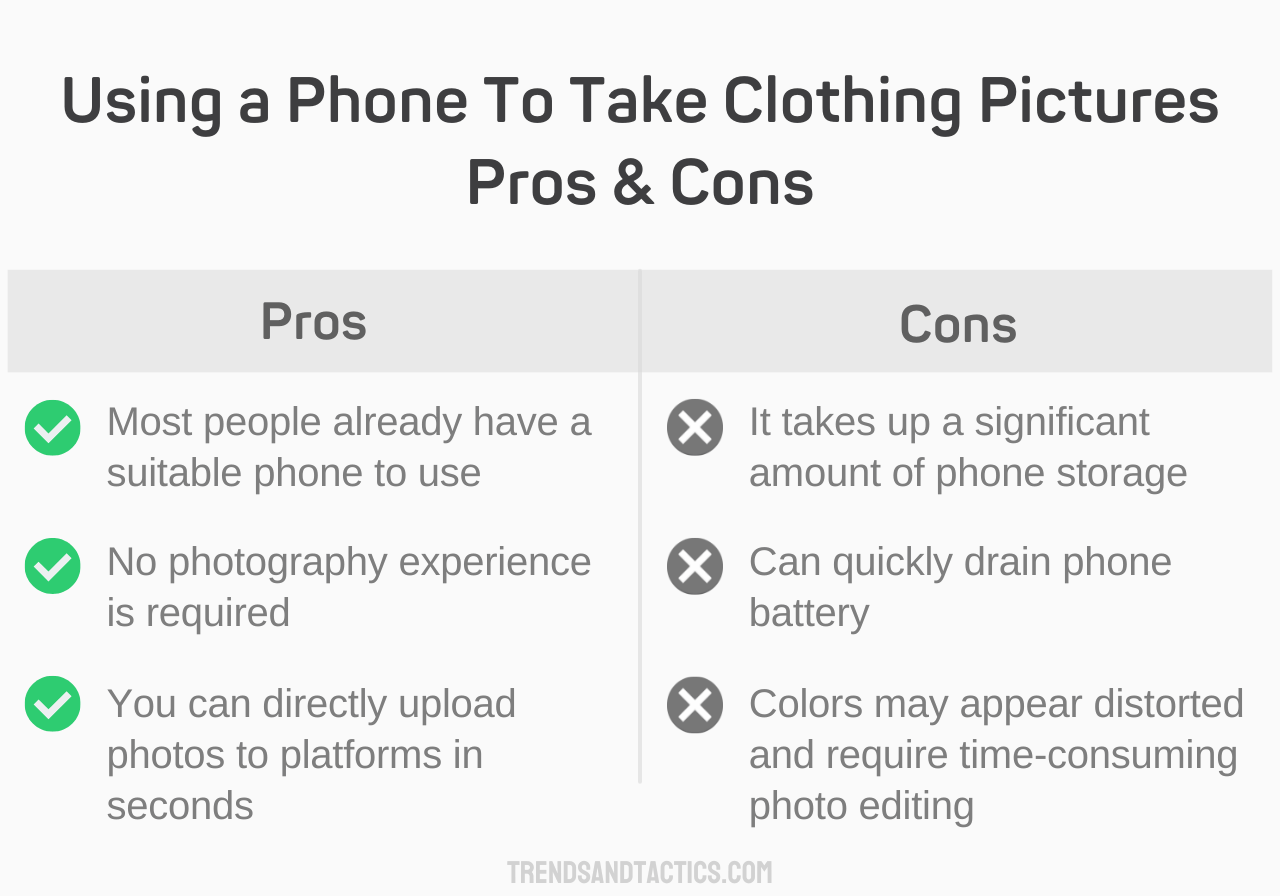 using-a-phone-to-take-clothing-pictures-pros-and-cons